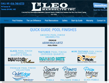 Tablet Screenshot of leomarbelite.com